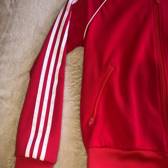 Adidas classic track zip up jacket - Picture 2 of 2